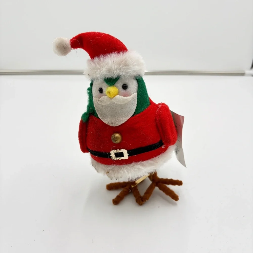 2023 Target Featherly Friends DAPPER SANTA Wondershop Christmas Bird NWT